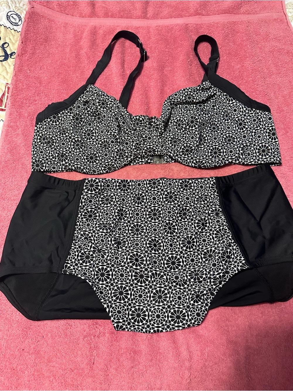 Black & White Ellos bathing suit Set